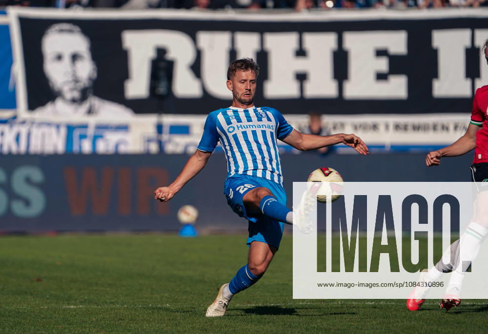 Deutschland: Fussball 2. Bundesliga 2026 2027, 7. Spieltag - 1. FC Magdeburg vs Hannover 96 - Avnet Arena (Magdeburg): am Ball Torben Müsel Torben Muesel (1. FC Magdeburg, 26)
