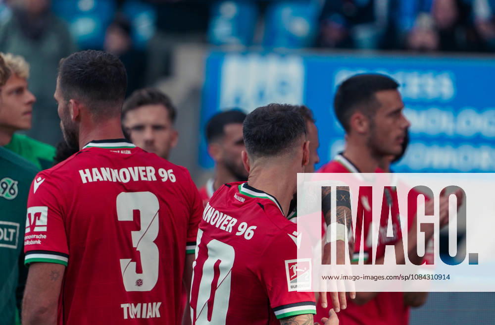 Deutschland: Fussball 2. Bundesliga 2026 2027, 7. Spieltag - 1. FC Magdeburg vs Hannover 96 - Avnet Arena (Magdeburg): Niederlage und Enttäuschung Marcel Hartel (Hannover 96, 10)