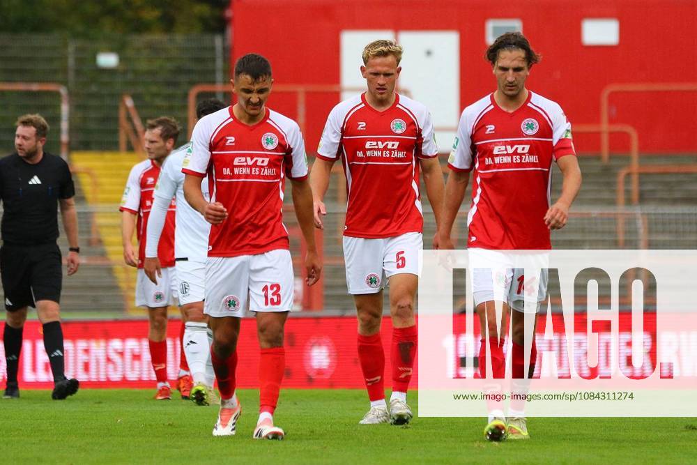 Kerem Yalcin, Tim Böhmer, Nico Klaß RWO - 1. FC Bocholt Ort: Oberhausen, Stadion Niederrhein Datum: 10.10.2026 Deutschland NRW Oberhausen