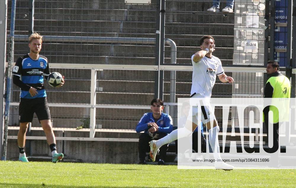 Frankfurt am Main, PSD Bank Arena Regionalliga Südwest Saison 2026 2027 FSV Frankfurt - SV Sandhausen Torjubel nach dem Tor zum 1:2 durch Mert Tasdelen (Sandhausen)