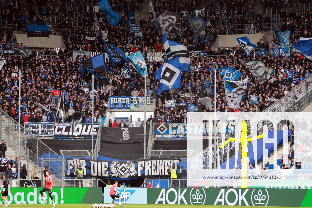 TSG 1899 Hoffenheim - Hamburger SV Deutschland, Sinsheim, 10.10.2026, Fussball, Bundesliga, Saison 2026 2027, TSG 1899 Hoffenheim - Hamburger SV: Hamburger SV Fans.