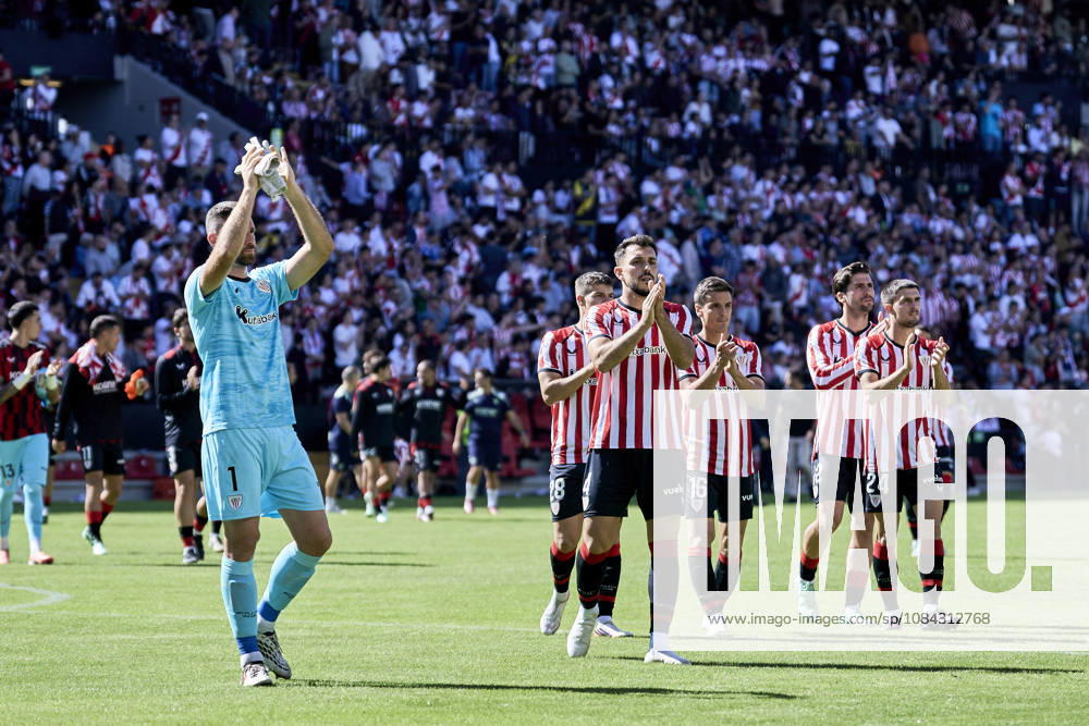 Players of Athletic Club during the Spanish League, LaLiga EA Sports, football match played between Rayo Vallecano and Athletic Club at Vallecas stadium on October 10, 2026, in Madrid, Spain. Rayo Vallecano V Athletic Club - LaLiga EA Sports - ZUMAa181 20261010_zaa_a181_019