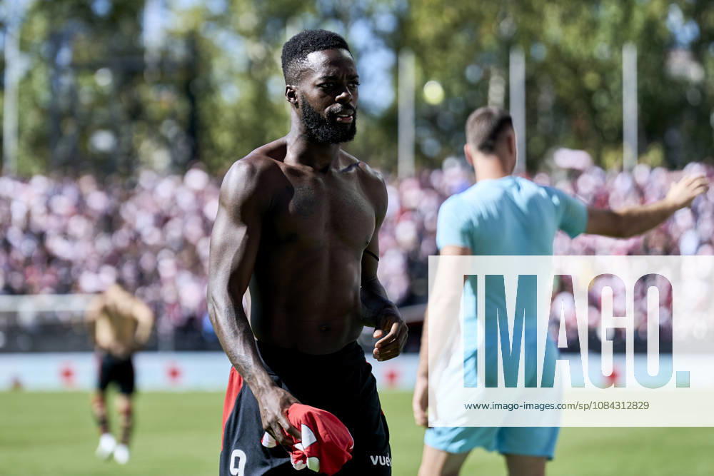 Inaki Williams of Athletic Club during the Spanish League, LaLiga EA Sports, football match played between Rayo Vallecano and Athletic Club at Vallecas stadium on October 10, 2026, in Madrid, Spain. Rayo Vallecano V Athletic Club - LaLiga EA Sports - ZUMAa181 20261010_zaa_a181_020
