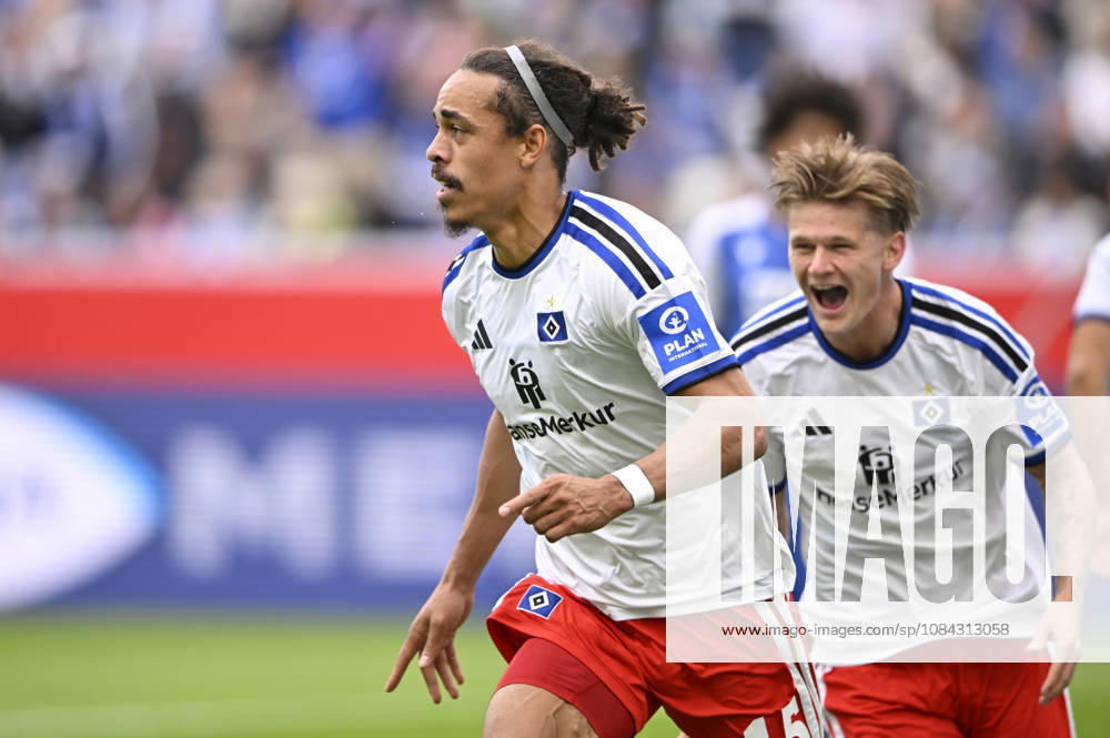 TOR zum 0:1 Yussuf Poulsen Hamburger SV HSV (15) Torjubel David Moeller Wolfe Hamburger SV HSV (03) TSG 1899 Hoffenheim vs Hamburger SV HSV 10.10.2026 DFL REGULATIONS PROHIBIT ANY USE OF PHOTOGRAPHS AS IMAGE SEQUENCES AND OR QUASI-VIDEO TSG 1899 Hoffenheim vs Hamburger SV HSV
