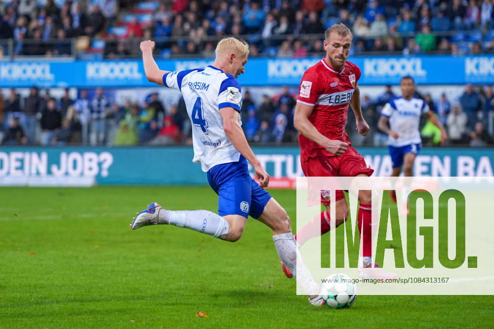 Deutschland: Fussball, 3. Liga, 8. Spieltag, Hänsch-Arena, Meppen, Emsland, Niedersachsen, SV Meppen vs. VfB Stuttgart U21, U 21 VfB Stuttgart II: Jona Borsum (SV Meppen, 4)