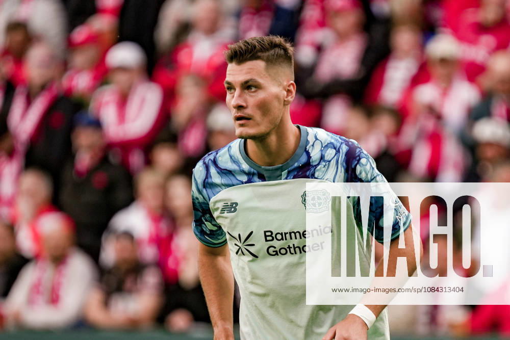 Deutschland: Fussball Saison 2026 2027 , 1. Bundesliga , 5. Spieltag , 1. FSV Mainz 05 vs. Bayer 04 Leverkusen - MEWA-Arena (Mainz) : Patrik Schick (Bayer 04 Leverkusen, 14) Mimik, Gesichtsausdruck, Emotion Mainz MEWA-Arena Deutschland Germany