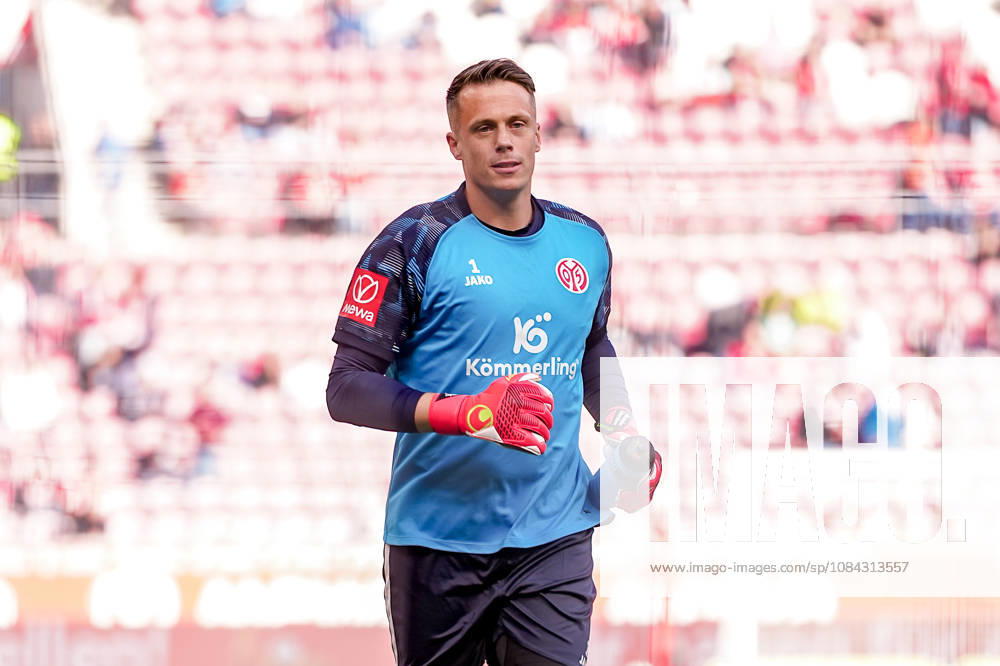 Deutschland: Fussball Saison 2026 2027 , 1. Bundesliga , 5. Spieltag , 1. FSV Mainz 05 vs. Bayer 04 Leverkusen - MEWA-Arena (Mainz) : Alexander Schwollow (1. FSV Mainz 05, 1) Mimik, Gesichtsausdruck, Emotion Mainz MEWA-Arena Deutschland Germany