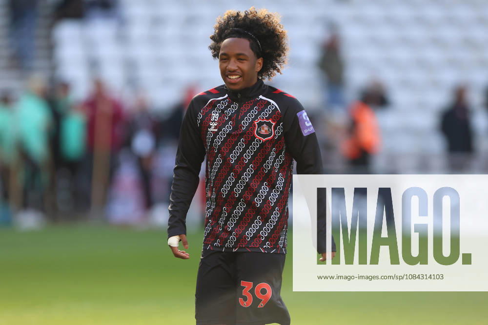 10th October 2026; Stadium of Light, Sunderland, England; Premier League Football, Sunderland versus Brighton and Hove Albion; Malick Fofana of Sunderland DavexLofthouse
