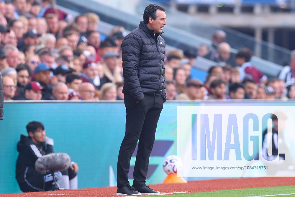 Aston Villa v Brentford, Premier League Aston Villa manager Unai Emery during the Aston Villa v Brentford Premier League match at Villa Park, Birmingham, England on 10 October 2026 Credit: Ryan Crockett Every Second Media Editorial use only. All images are copyright Every Second Media Limited. No images may be reproduced without prior permission. All rights reserved. Premier League and Football League images are subject to licensing agreements with Football DataCo Limited. see https: www.football-dataco.com