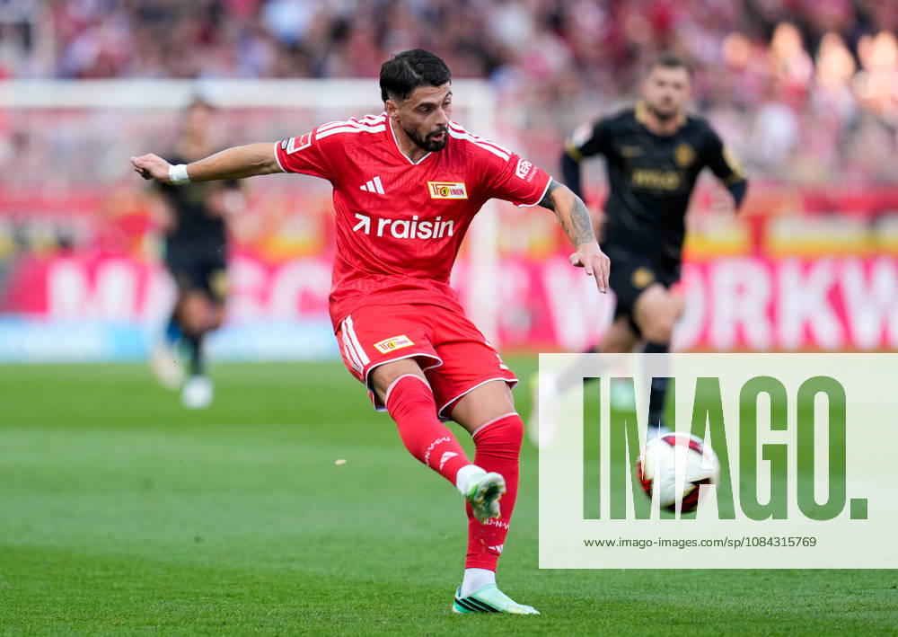 Kastriot Imeri (1. FC Union Berlin, 30) schiesst den Ball. GER, 1.FC Union Berlin vs SV Elversberg, 1. Bundesliga, 5. Spieltag, Saison 2026-27, Stadion An der Alten Foersterei, Berlin, 10.10.2026 DFL REGULATIONS PROHIBIT ANY USE OF PHOTOGRAPHS AS IMAGE SEQUENCES AND OR QUASI-VIDEO 1.FC Union Berlin vs SV Elversberg, 1. Bundesliga, 5. Spieltag, Saison 2026-27, 10.10.2026 Berlin