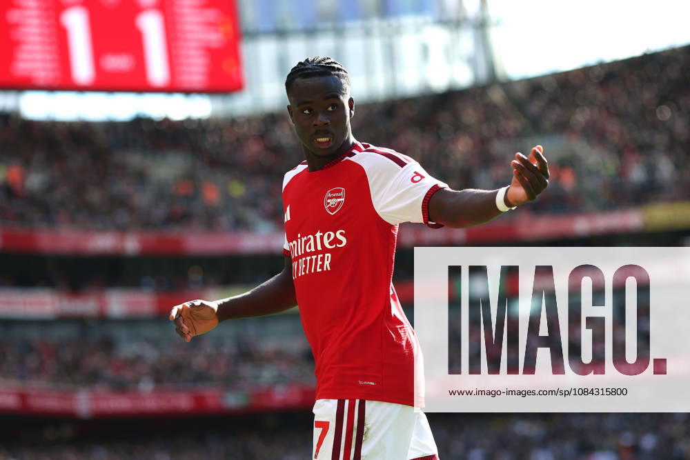 Arsenal v Leeds United 10 October 2026, London - Premier League Football - Arsenal v Leeds United - Bukayo Saka of Arsenal - Photo: Charlotte Wilson Offside. London UK