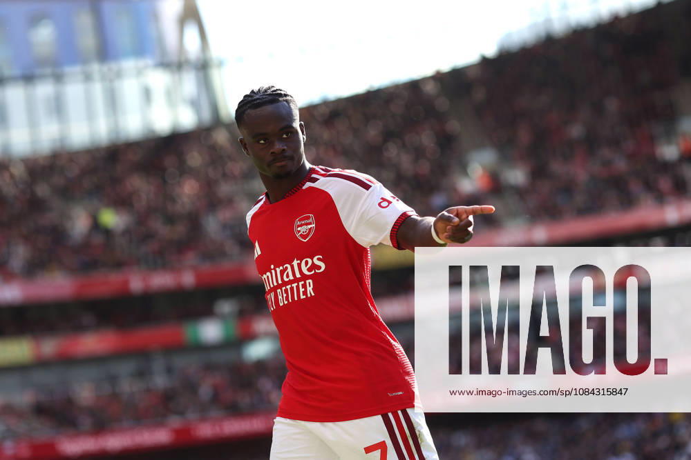 Arsenal v Leeds United 10 October 2026, London - Premier League Football - Arsenal v Leeds United - Bukayo Saka of Arsenal - Photo: Charlotte Wilson Offside. London UK