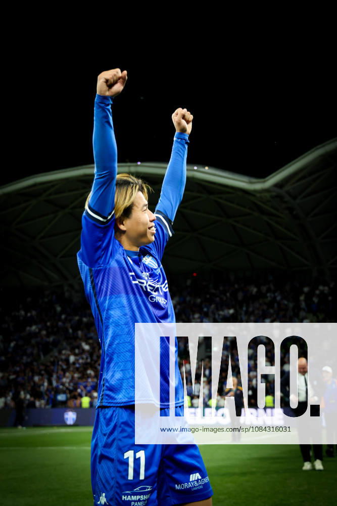 MELBOURNE, AUSTRALIA - OCTOBER 10: Australia Cup Final match between South Melbourne FC and Melbourne Victory FC at AAMI Park on October 10, 2026 in Melbourne, Austr0alia. South Melbourne FC V Melbourne Victory FC - Australia Cup 2026 Final - ZUMAp121 20261010_zsp_p121_046