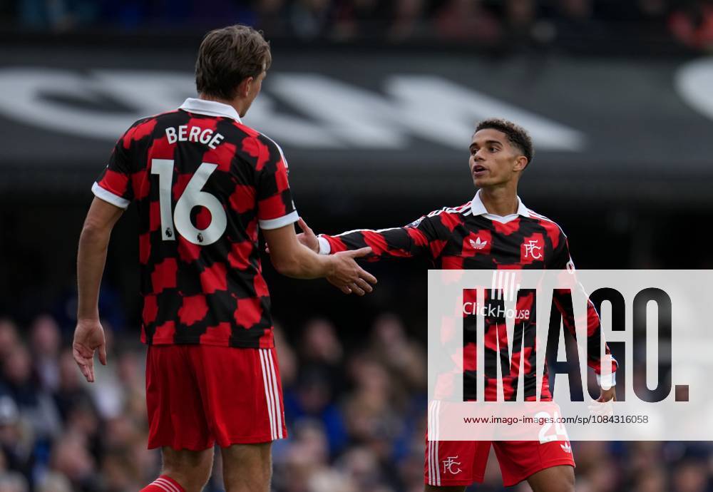 Josh King of Fulham and Sander Berge of Fulham Ipswich Town v Fulham, Premier League, Football, Portman Road, Ipswich, UK - 10 Oct 2026Ipswich Portman Road United Kingdom