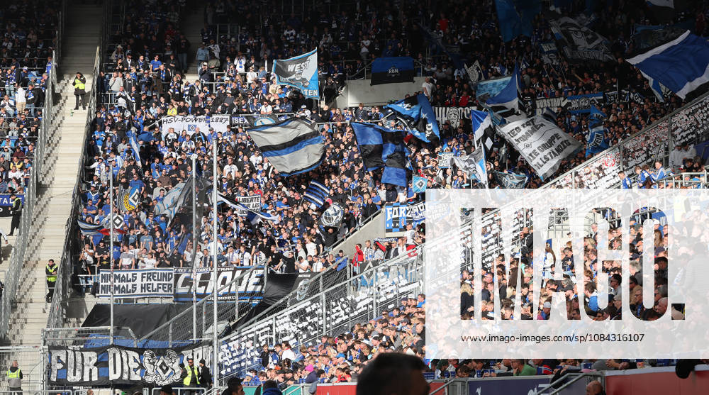 Sinsheim , Fußball Bundesliga TSG 1899 Hoffenheim vs. Hamburger SV , Hamburger Fans , HSV Fans