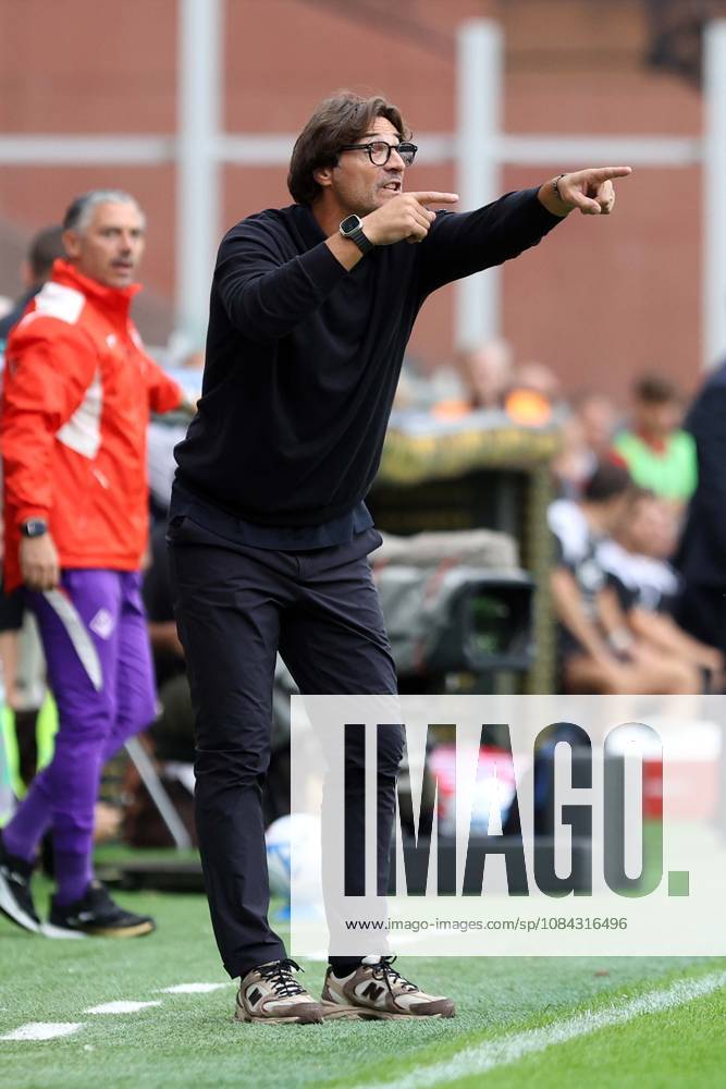 Foto IPP ACGE Genova 10 10 2026 Campionato Serie A 2025 2026 Genoa-Fiorentina nella foto: Paolo Vanoli Italy Photo Press World Copyright Genova italy Italia ITALY