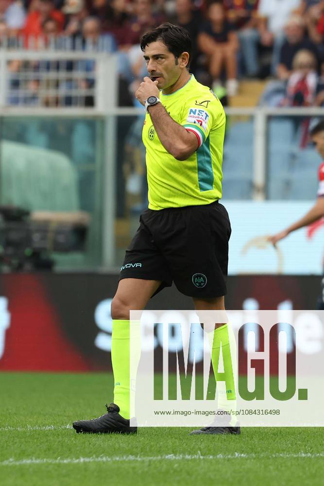 Foto IPP ACGE Genova 10 10 2026 Campionato Serie A 2025 2026 Genoa-Fiorentina nella foto: Fabio Maresca Italy Photo Press World Copyright Genova italy Italia ITALY