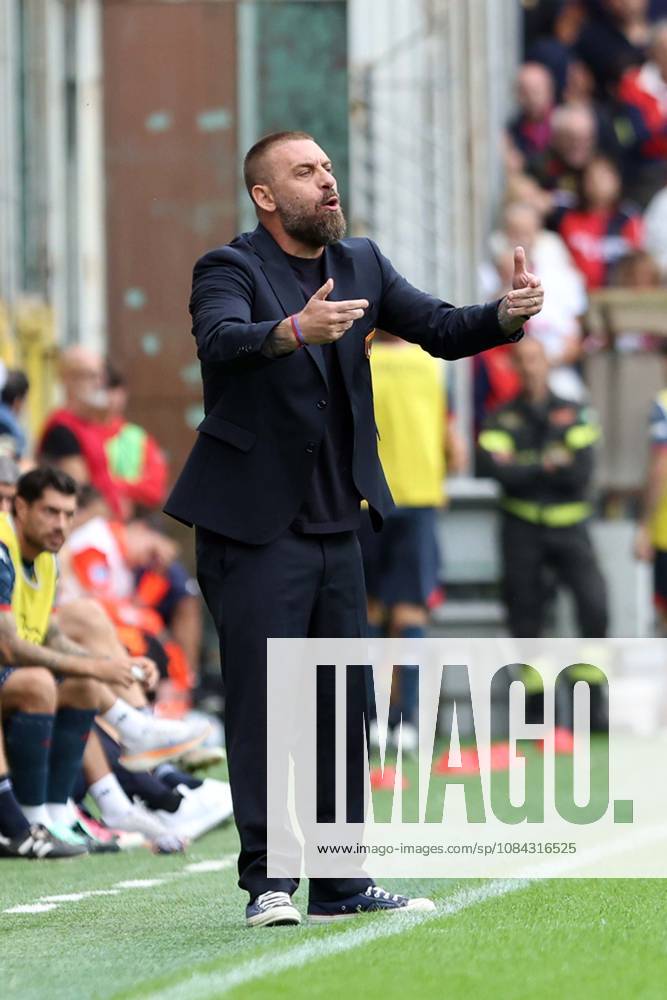 Foto IPP ACGE Genova 10 10 2026 Campionato Serie A 2025 2026 Genoa-Fiorentina nella foto: Daniele De Rossi Italy Photo Press World Copyright Genova italy Italia ITALY