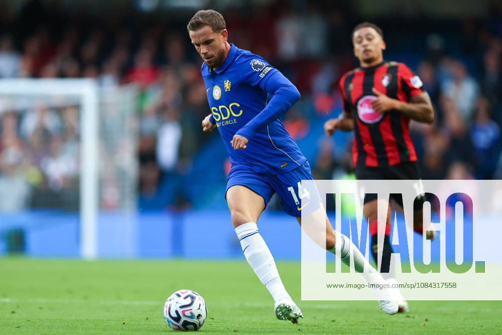 Jordan Henderson of Chelsea chased by Marcus Tavernier of AFC Bournemouth Chelsea v Bournemouth, Premier League, Football, Stamford Bridge, London, UK - 10 Oct 2026London Stamford Bridge United Kingdom