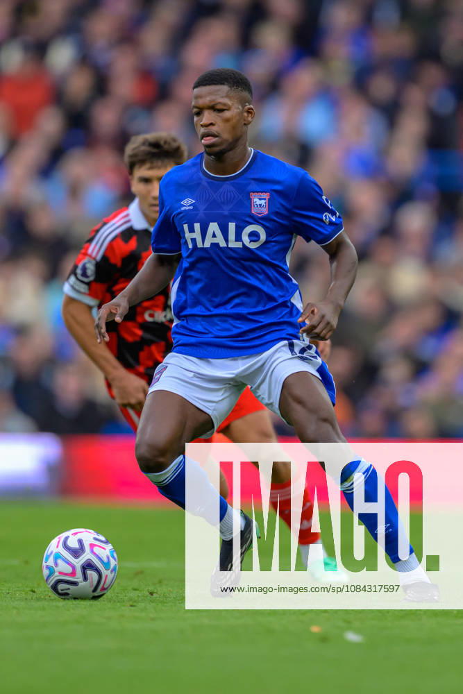 IPSWICH, ENGLAND OCTOBER 10 - Florentino Luis of Ipswich Town during the Premier League game between Ipswich Town and Fulham at Portman Road on October 10, 2026 in Ipswich, England. (Photo by Keeran Marquis Sports Press Photo)