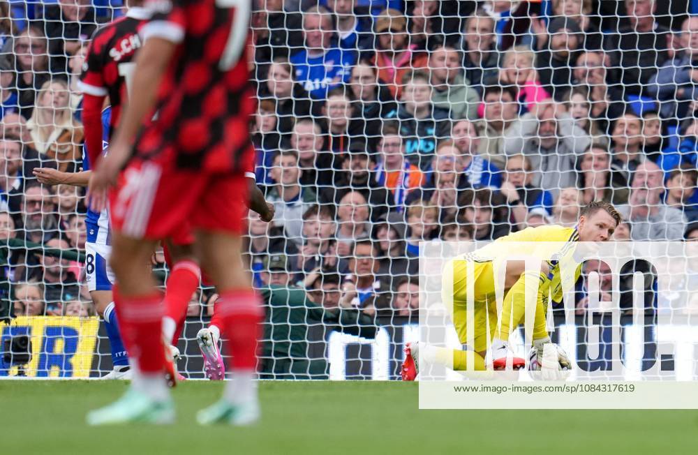 Fulham Goalkeeper Bernd Leno Ipswich Town v Fulham, Premier League, Football, Portman Road, Ipswich, UK - 10 Oct 2026Ipswich Portman Road United Kingdom