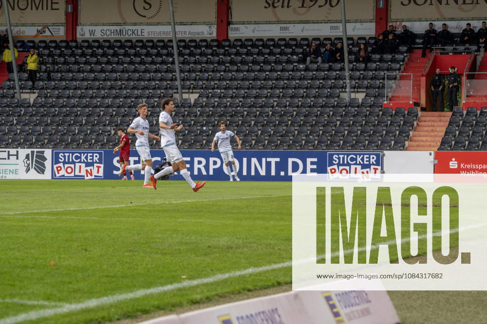 Fussball 3.Liga, SG Sonnenhof Grossaspach - SV Waldhof Mannheim v.l. Aspach
