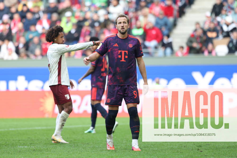 Harry Kane (FC Bayern Muenchen, 09), GER, FC Augsburg vs. FC Bayern Muenchen, Fussball, Bundesliga, 5. Spieltag, Saison 2026 2027, 10.10.2026, , GER, FC Augsburg vs. FC Bayern Muenchen, Fussball, Bundesliga, 5. Spieltag, Saison 2026 2027, 10.10.2026 Augsburg