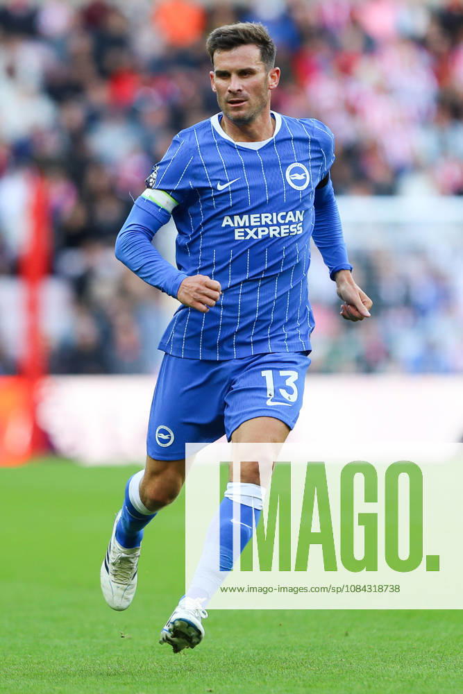 SUNDERLAND, ENGLAND, OCTOBER 10: Pascal Groß of Brighton & Hove Albion runs during a Premier League 2026-27 match between Sunderland AFC and Brighton & Hove Albion at the Stadium of Light on October 10, 2026 in Sunderland, England. (Photo by Zach Forster Sports Press Photo)