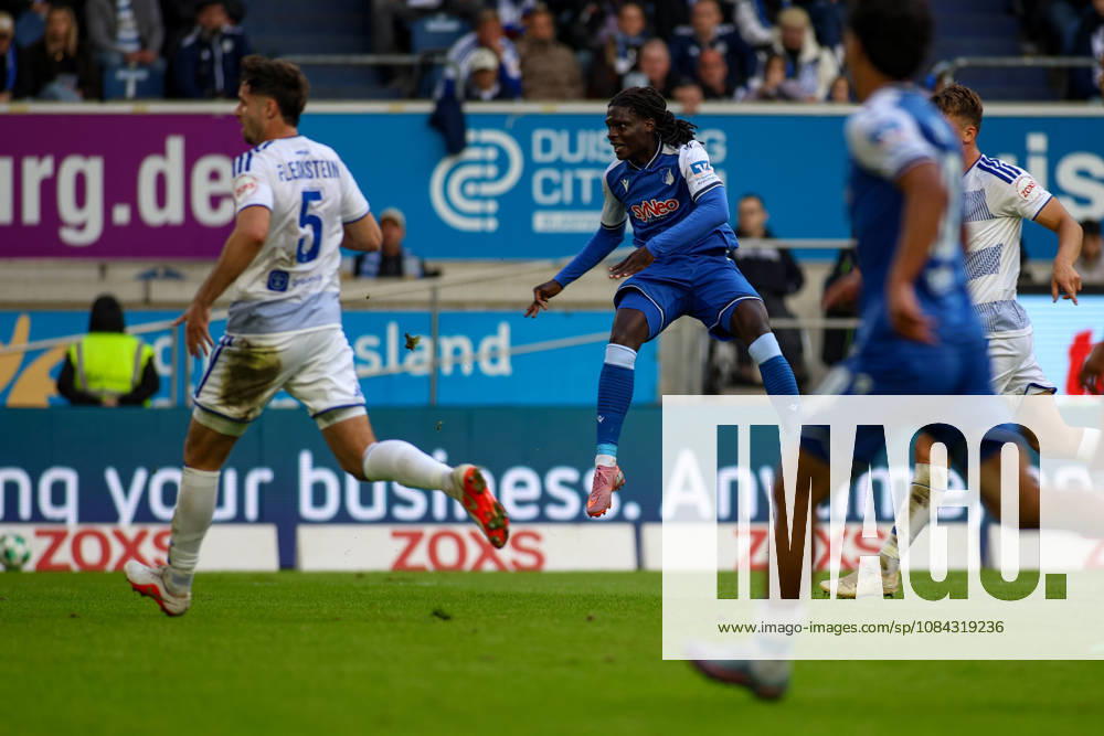 GER, Fussball, Herren, 3. Liga, Saison 2026 2027, MSV Duisburg - TSG Hoffenheim II Blessing Maleko Makanda (TSG II) erzielt das Tor zum 0:2