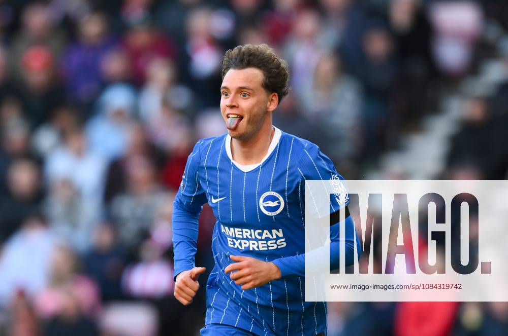 Maxim De Cuyper of Brighton & Hove Albion celebrates scoring their first goal Sunderland v Brighton & Hove Albion, Premier League, Football, Stadium of Light, Sunderland, UK - 10 Oct 2026Sunderland Stadium of Light United Kingdom