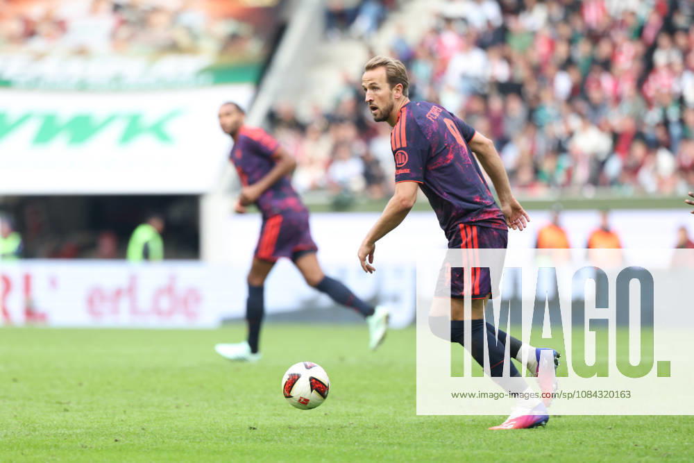Harry Kane (FC Bayern Muenchen, 09), GER, FC Augsburg vs. FC Bayern Muenchen, Fussball, Bundesliga, 5. Spieltag, Saison 2026 2027, 10.10.2026, , GER, FC Augsburg vs. FC Bayern Muenchen, Fussball, Bundesliga, 5. Spieltag, Saison 2026 2027, 10.10.2026 Augsburg