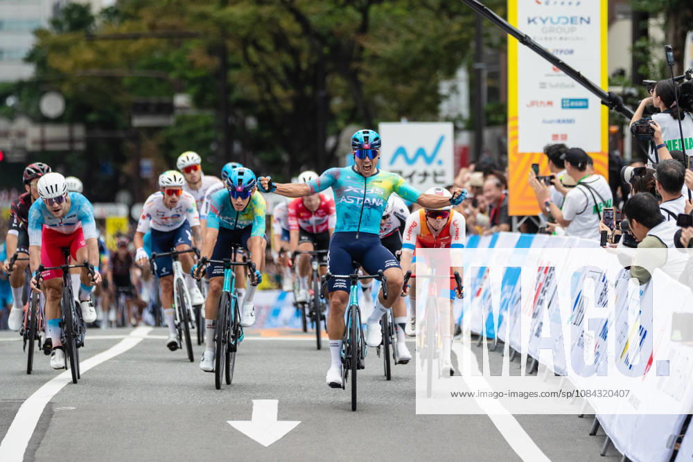 Tour De Kyushu Stage Finishes In Fukuoka s Tenjin For The First Time Matteo Malucelli of XDS Astana Team wins Stage 1 of the Mynavi Tour de Kyushu 2026 at the finish line on Tenjin Bridge in Fukuoka, Japan, on October 10, 2026. The Italian won the 152.0-kilometer Saga-Fukuoka stage in 3 hours 9 minutes 51 seconds, ahead of Luke Mudgway (Li Ning Star) and Alessio Delle Vedove (XDS Astana Team), and took the general and points classification leads. It was the first time the race finished in Tenjin, the commercial heart of Fukuoka, where a parade, stage events and food stalls marked the day. The race, first held in 2023 and part of the UCI Asia Tour (2.1 category), runs October 9-12 through six Kyushu prefectures under the official title We stand with Kumamoto. Mynavi Tour de Kyushu 2026, adopted to support areas affected by the Kumamoto earthquake. Fukuoka Japan