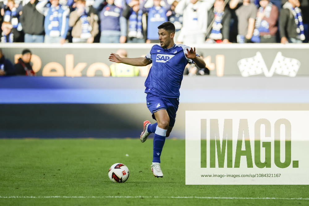 Andrej Kramaric (TSG Hoffenheim, 27) am Ball , Deutschland, Fussball, 1. Bundesliga, 5.Spieltag, 2026 2027, TSG Hoffenheim vs. Hamburger SV, 10.10.2026, Sinsheim SNP Arena Deutschland