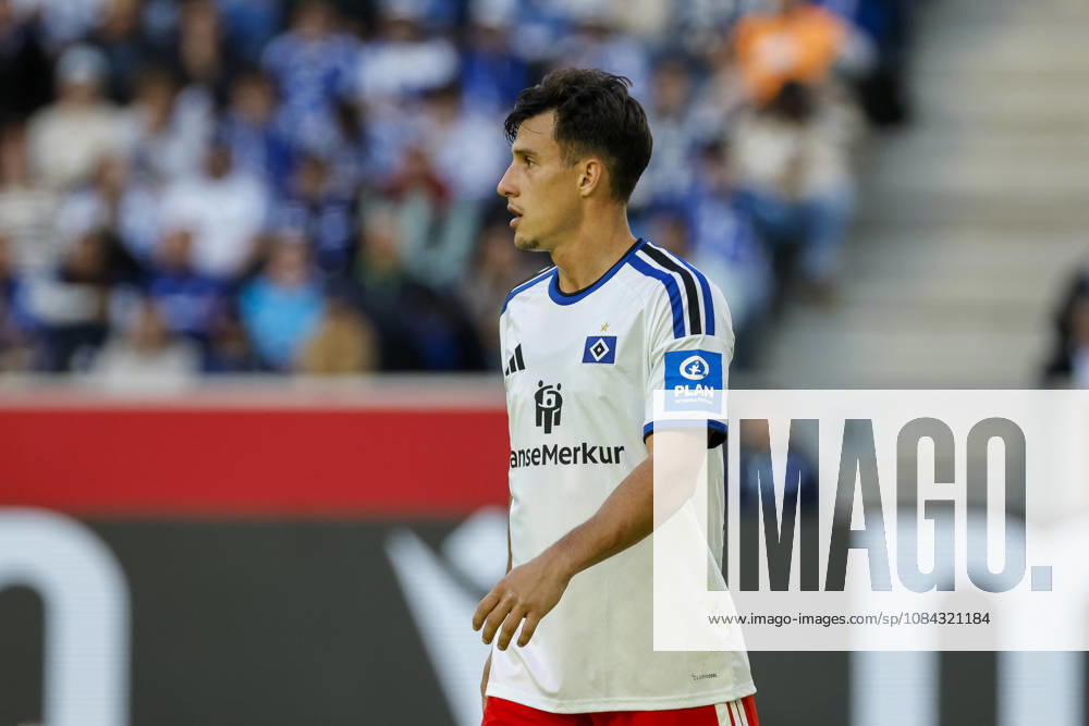 Nicolas Capaldo (Hamburger SV, 24) , Deutschland, Fussball, 1. Bundesliga, 5.Spieltag, 2026 2027, TSG Hoffenheim vs. Hamburger SV, 10.10.2026, Sinsheim SNP Arena Deutschland