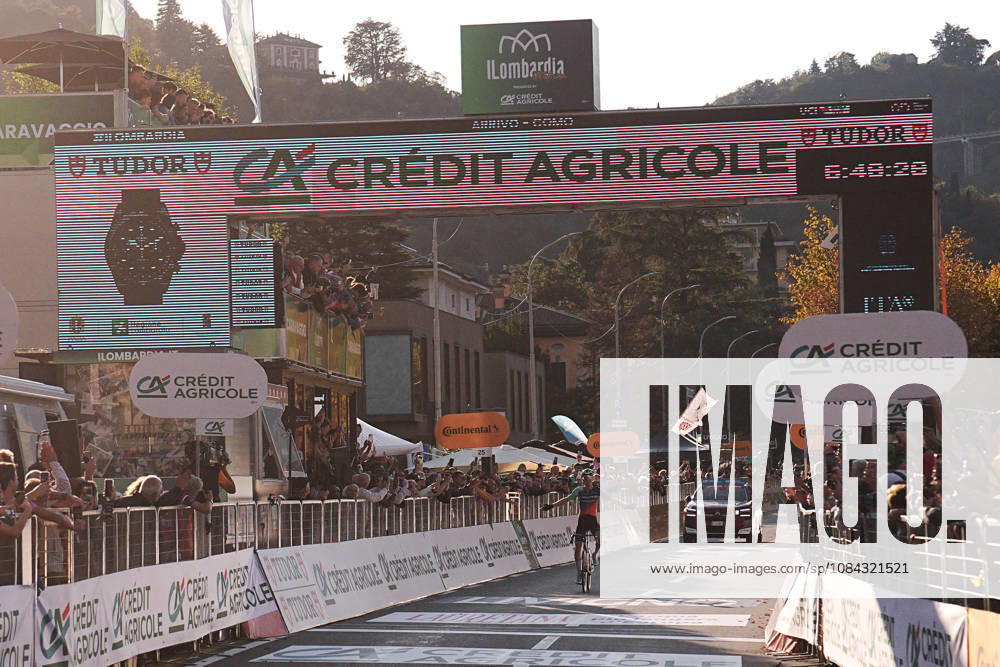 France s Paul Seixas of Decathlon CMA CGM Team winner of race during the 120th edition of the Il Lombardia, Tour of Lombardy cycling race, a 239 km one day race from Bergamo to Como on October 10, 2026, Italy.