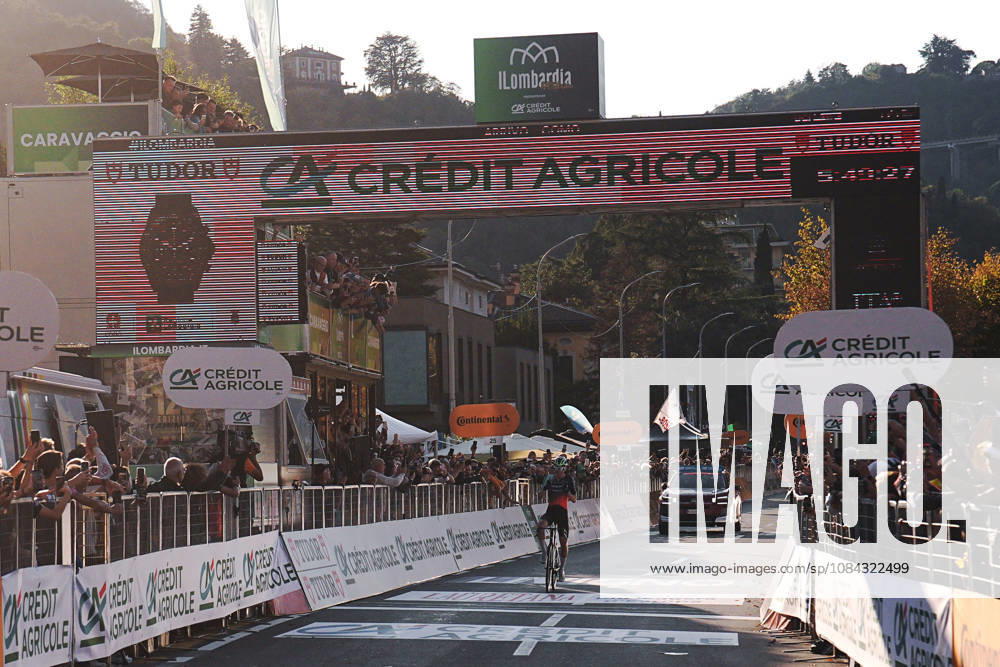 France s Paul Seixas of Decathlon CMA CGM Team winner of race during the 120th edition of the Il Lombardia, Tour of Lombardy cycling race, a 239 km one day race from Bergamo to Como on October 10, 2026, Italy.