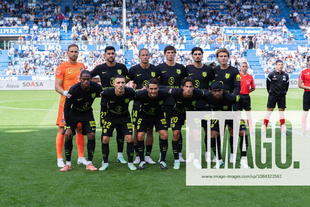 ESP: LaLiga EA Sports Deportivo Alaves v Atletico Madrid squad of atletico during LaLiga EA Sports between Deportivo Alaves v Atletico Madrid played at Mendizorroza Stadium in Vitoria-Gasteiz on October 10, 2026 in Spain VITORIA GASTEIZ Spain Futbol