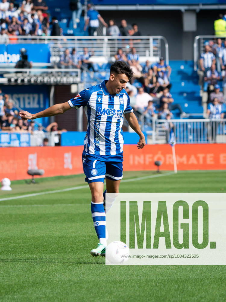 ESP: LaLiga EA Sports Deportivo Alaves v Atletico Madrid Angel Perez of Deportivo Alaves during LaLiga EA Sports between Deportivo Alaves v Atletico Madrid played at Mendizorroza Stadium in Vitoria-Gasteiz on October 10, 2026 in Spain VITORIA GASTEIZ Spain Futbol
