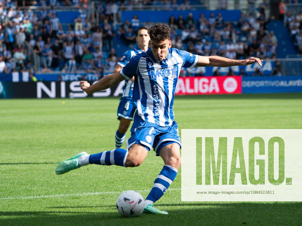 ESP: LaLiga EA Sports Deportivo Alaves v Atletico Madrid Angel Perez of Deportivo Alaves during LaLiga EA Sports between Deportivo Alaves v Atletico Madrid played at Mendizorroza Stadium in Vitoria-Gasteiz on October 10, 2026 in Spain VITORIA GASTEIZ Spain Futbol