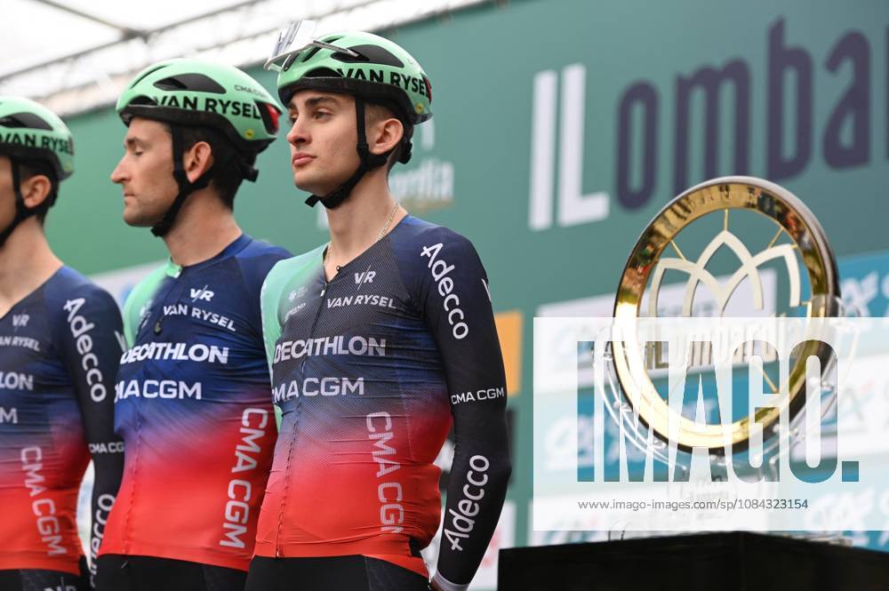 Road cycling, Rad, Radsport, Strasse - Il Lombardia 2026 - Paul Seixas Wins the Monument Solo Paul Seixas won the Monument solo during the ll Lombardia 2026, after attacking 18 km from the finish, making him the youngest winner in the history of the race, on October 10, 2026, in Bergamo, Italy. Photo by Silvia Colombo IPA ABACAPRESS.COM Bergamo Italy