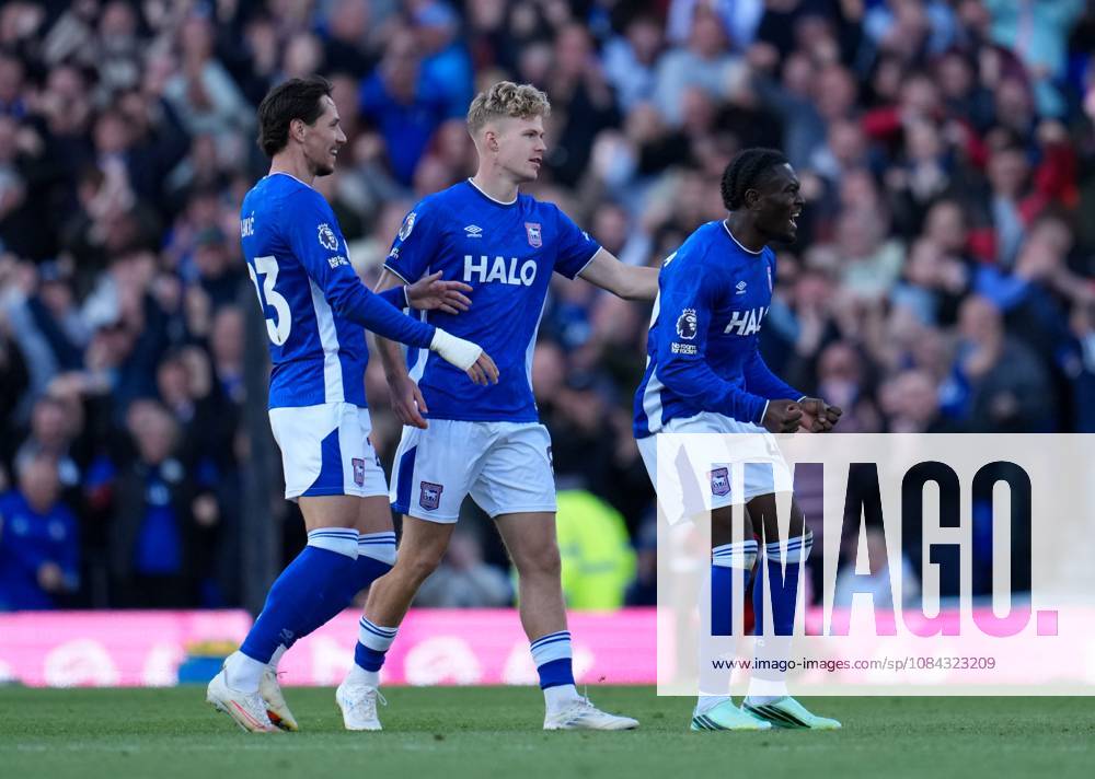 Abdoul Ouattara celebrates their goal, 1-1 Ipswich Town v Fulham, Premier League, Football, Portman Road, Ipswich, UK - 10 Oct 2026Ipswich Portman Road United Kingdom
