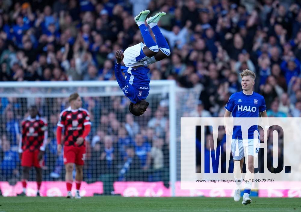 Abdoul Ouattara celebrates their goal, 1-1 Ipswich Town v Fulham, Premier League, Football, Portman Road, Ipswich, UK - 10 Oct 2026Ipswich Portman Road United Kingdom