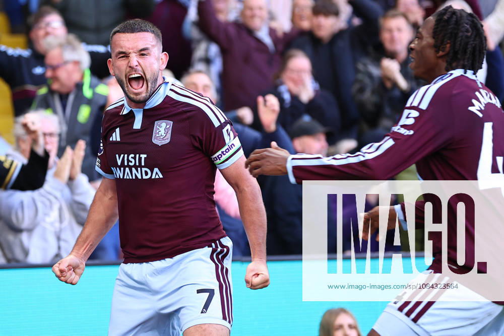 Aston Villa v Brentford, Premier League John McGinn of Aston Villa celebrates his goal making it 2-1 during the Aston Villa v Brentford Premier League match at Villa Park, Birmingham, England on 10 October 2026 Credit: Ryan Crockett Every Second Media Editorial use only. All images are copyright Every Second Media Limited. No images may be reproduced without prior permission. All rights reserved. Premier League and Football League images are subject to licensing agreements with Football DataCo Limited. see https: www.football-dataco.com