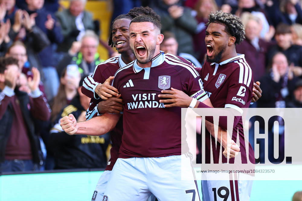 Aston Villa v Brentford, Premier League John McGinn of Aston Villa celebrates his goal making it 2-1 during the Aston Villa v Brentford Premier League match at Villa Park, Birmingham, England on 10 October 2026 Credit: Ryan Crockett Every Second Media Editorial use only. All images are copyright Every Second Media Limited. No images may be reproduced without prior permission. All rights reserved. Premier League and Football League images are subject to licensing agreements with Football DataCo Limited. see https: www.football-dataco.com