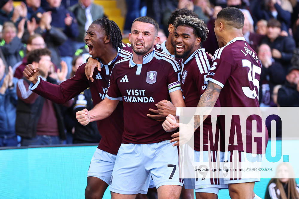 Aston Villa v Brentford, Premier League John McGinn of Aston Villa celebrates his goal making it 2-1 during the Aston Villa v Brentford Premier League match at Villa Park, Birmingham, England on 10 October 2026 Credit: Ryan Crockett Every Second Media Editorial use only. All images are copyright Every Second Media Limited. No images may be reproduced without prior permission. All rights reserved. Premier League and Football League images are subject to licensing agreements with Football DataCo Limited. see https: www.football-dataco.com