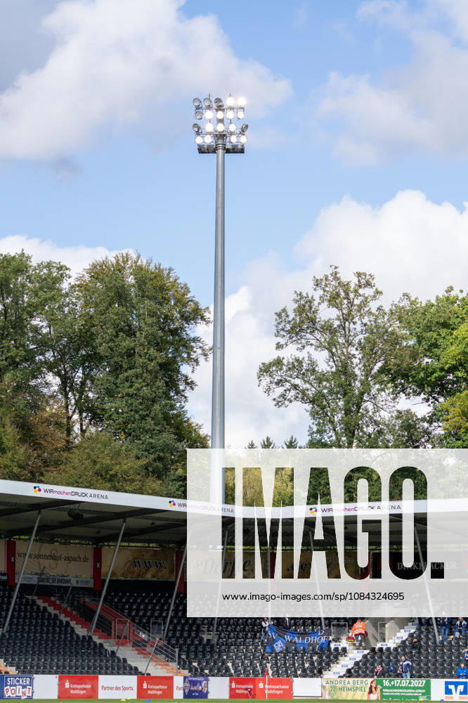 Fussball 3.Liga, SG Sonnenhof Grossaspach - SV Waldhof Mannheim v.l. Aspach