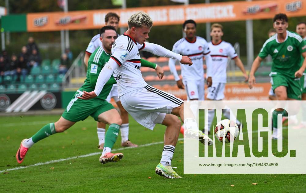 Fussball - Saison 2026 2027 - Regionalliga Bayern - 04. Spieltag: SpVgg Ansbach - 1. FC Nürnberg FCN II ( Club ) - DoGe - - Levin Chiumento (9, 1. FC Nürnberg FCN II )