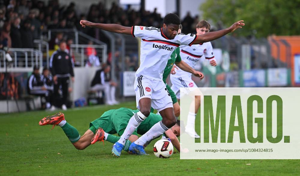 Fussball - Saison 2026 2027 - Regionalliga Bayern - 04. Spieltag: SpVgg Ansbach - 1. FC Nürnberg FCN II ( Club ) - DoGe - - Winners Osawe (38, 1. FC Nürnberg FCN II ) Tobias Dietrich (6, SpVgg Ansbach )