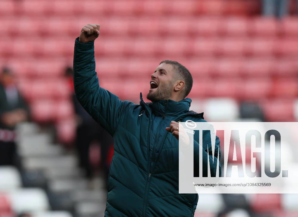 Sunderland, England, 10th October 2026. Fabian Hurzeler manager of Brighton and Hove Albion during the Sunderland vs Brighton and Hove Albion Premier League match at the Stadium Of Light, Sunderland. Picture credit should read: Nigel Roddis Sportimage . SPI_035_NR_SUND_BRIG SPI-5059-0034
