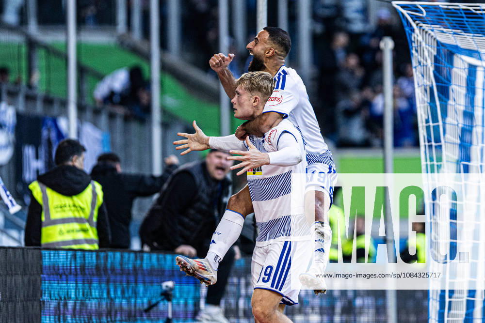 3.Liga: MSV Duisburg TSG Hoffenheim II; 10.10.2026 MSV Duisburg bejubelt das Tor, 2:2 durch Peter Remmert (MSV Duisburg, 39) 3.Liga 8.Spieltag: MSV Duisburg TSG Hoffenheim II; Schauinsland-Reisen-Arena, Duisburg, 10.10.2026 DFB regulations prohibit any use of photographs as image sequences and or quasi video.